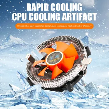 Longa Vida Super Tranquila Computador PC Cooler de Refrigeração do Ventilador do Dissipador de calor para Intel LGA775 1155 AMD AM2 AM3 754