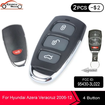 KEYECU Entrada Sem chave Transmissor Remoto para Hyundai Azera 2006-2011 Veracruz 2007-2012 SY52NDFNA04 P/N: 95430-3L022