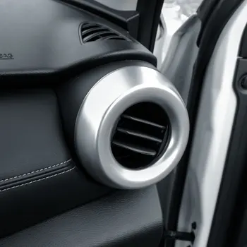 2Pcs/Set Carro de Saída de Ar Condicionado invólucros de Protecção contra a Guarnição para a Nissan Chutes 2017 - 2021 AC Vent cobre Acessórios