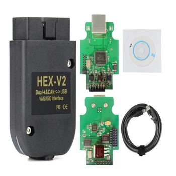 ATMEGA162+16V8+FT232RQ Multi-Idioma VCDS HEX X2 22.3 HEX PODE Interface USB V2 VAG-USB 21.9 21.3 V22.3.2 VAS-ODIS Dropshipping