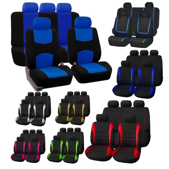 2/5Seats Interior de Tecido do Assento de Carro Para Capas de MINI COOPER Paceman Clubman Compatriota Automóvel Almofada do Assento Capa de Proteção