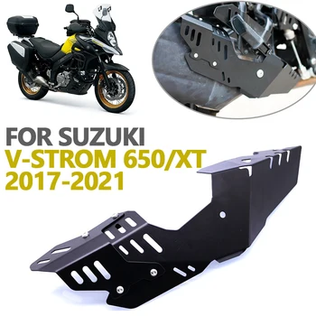 Para SUZUKI V-STROM 650 XT DL 650XT DL650XT VSTROM DL650 2017 - 2021 Motocicleta Silenciador de Escape Tubo de Calor Tampa do Protetor Protetor