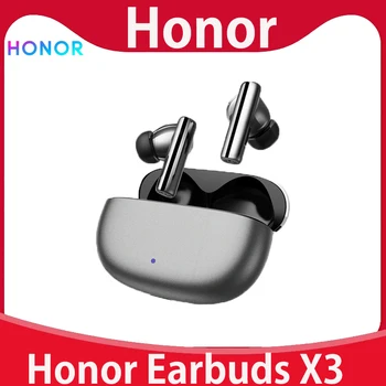 HONRA MOECEN Fones de ouvido X3 TWS Fones de ouvido IP54 sem Fio Duplo-Microfone com Cancelamento de Ruído 36 Horas de Bateria Baixa Latência Para Honra X40