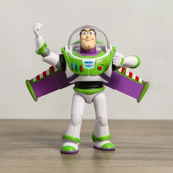 13cm Falando de Buzz Lightyear, de Toy Story, Figura de Ação Colecionáveis Modelo de Brinquedo de Presente de Boneca Figurine