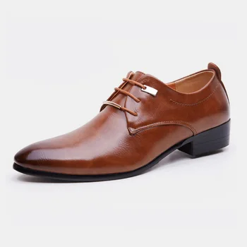 elegantes, homens de couro sapatos italianos vestido formal calçado masculino de luxo da marca de moda mocassins escritório a trabalhar oxford sapatos para homens