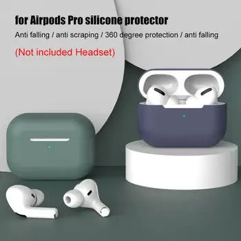 Para Airpods Pro 3 Case Protetora de Silicone Case Capa Para Apple Airpods Pro 3 Para o Ar Vagens Pro 3 compatíveis com Bluetooth, Fone de ouvido