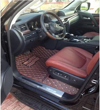 Alta qualidade! Especial tapete para carros Lexus LX 450d, 5 bancos 2020 impermeável durável carro tapetes tapetes para LX450d 2019-2015