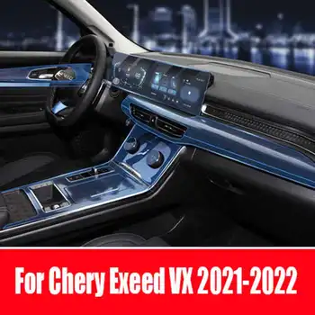 Para Chery Exeed VX 2021-2022 Carro GPS de navegação de Interior console Central TPU Transparente película Protetora Anti-risco Reparação do filme