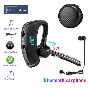 V8/V9 Negócio Fone de ouvido Bluetooth 5.0 Mãos Livres, sem Fios, Estéreo de Fones de ouvido Impermeável Esportes Fones de ouvido Fone de ouvido com Microfone para telefone