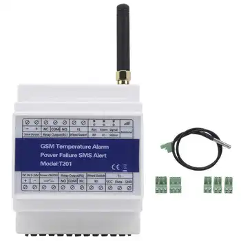 GSM SMS de Alarme de Temperatura do Poder de Alerta de Falha do Controle Remoto Suporte ao Monitoramento de Timer do Relatório