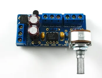 LJM DIY KIT - Mini P7 pré-amplificador do kit para MX50 L20 L6 AMPLIFICADOR de Potência-um