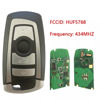 CN006089 de Reposição 3 Botão de Chave Inteligente para BMW CAS4 Remoto 434 MHz HUF5768 Mercado coreano