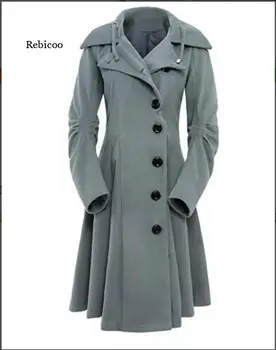 Nova moda de manga longa com capuz bainha irregular de lã casaco jaqueta blusão mulheres casacos de inverno para mulheres