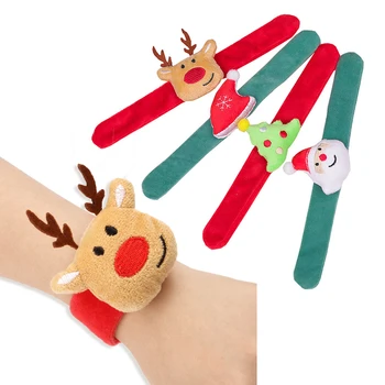 Decorações De Natal Palmas Círculo Do Relógio De Brinquedos Para Crianças De Palmas Anel Pulseiras Traje Adereços Criativos Crianças De Presente De Natal