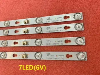 10pcs Retroiluminação LED strip para TF-LED32S19 TCL 32S3750 32S3800 32HR330M07A2 V2 LVW320CSOT TOT 32D2700 YHA-4C-LB320T-YHL