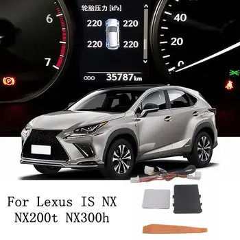 Por Lexus É NX NX200t NX300h Série 2015-2020 Carro TPMS da Pressão dos Pneus, Sistema de Monitoramento de Pressão dos Pneus Display de Alarme de Segurança