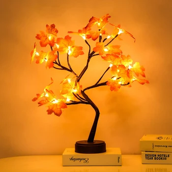 LED de Fadas Árvore de Natal Noite, a Iluminação da Lâmpada de Decoração Para a Casa USB Cabeceira Sala de Estudo Mesa de Decoração do Feriado de Luz Deusa Presentes