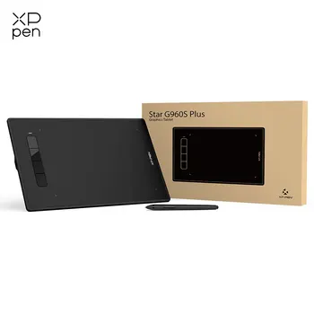 XPPen StarG960S Além de 9x6 Polegadas Tablet de Desenho de Gráficos Suporte a Tablet Android de 60 Graus de Inclinação 8192 Pressão de E-Learning de Ensino