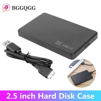 BGGQGG de 2,5 polegadas HDD Caso SATA 3.0 para USB3.0 HDD Enclouse SSD Adaptador para Samsung Seagate HDD SSD de Disco Rígido Externa da Caixa