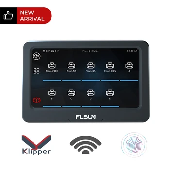 Flsun Speeder Pad de 7 Polegadas 1024*600P Tela de Toque da Impressora 3D Pad wi-Fi de Alta Velocidade de Impressão Com o Klipper Firmware Para o FDM Impressora 3D