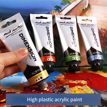 48 Cores 75ml de Alta Plástico Tinta Acrílica Aluno Studio Especiais pintados à Mão, Criação de Arte do Grafite Pintura Pigmento