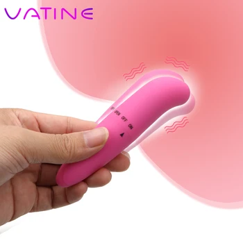 VATINE Cor Aleatória Mini-G-Spot Vibrador para as Mulheres Bala Pequena Estimulação do Clitóris com Massageador Vibratório Varinha