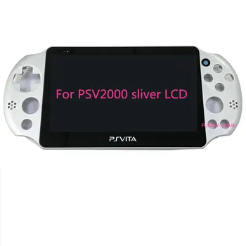 6Colors Original Preto Substituição de LCD Para o PS Vita PSV psvita 2 2000 PSV Slim 2000 Display LCD de Ecrã Montado