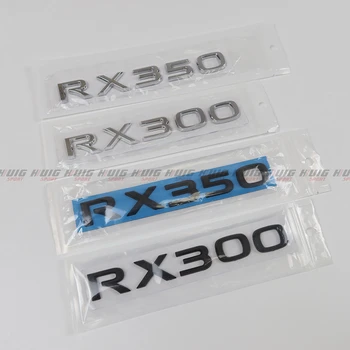 Por Lexus RX RX350 RX300 Fosco de Alta Qualidade ABS Carro 3D Carta de Trás do Tronco de Decalques Emblema Emblema Adesivo Decalque Estilo Carro Automático