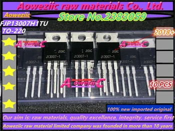 Aoweziic 2018+ 100% novo original importado FJP13007H1 FJP13007H1TU J13007-1 transistor TO-220 transistor de comutação tríodo